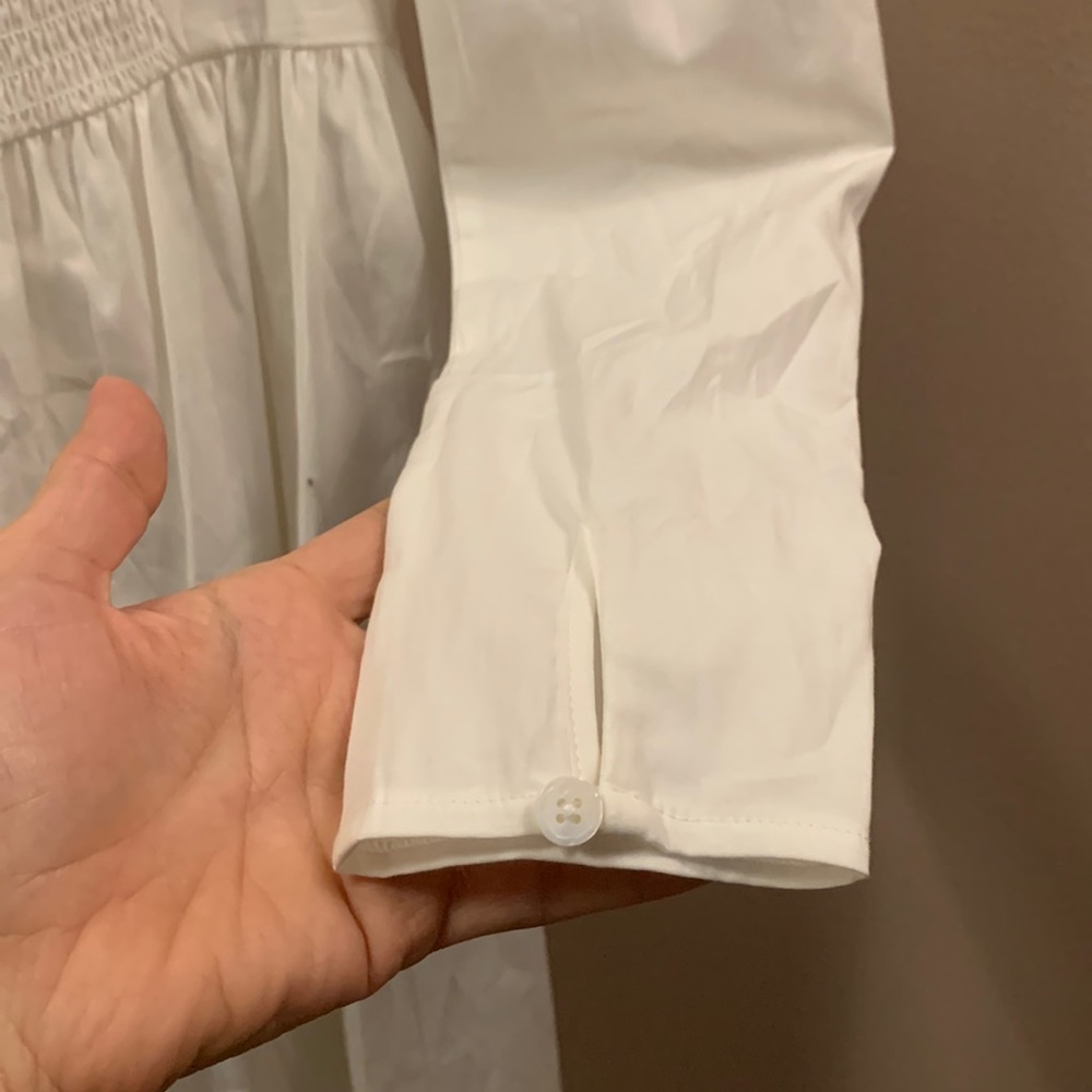 Reformation Luce Corset drop waist Dress White size 2- NWT - Picture 12 of 16